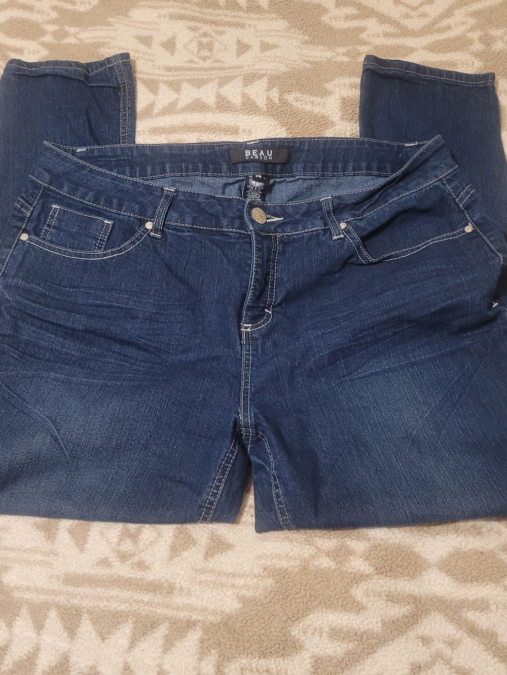 Beau Dawson Dark Blue Women's Jeans